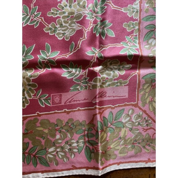 Vintage Blue Scarf Box And Vintage Scarves Ann Klein Silk Black Lace - Picture 8 of 13